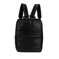 Brown Orlando leather backpack by Minori Leather, 16-inch unisex backpack with stylish leather straps and spacious interior.