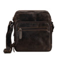 Harbor Leather Crossbody Bag in Brown - Minori Leather